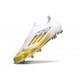 adidas F50 Elite Senza Lacci FG Nuovo Bianco Giallo