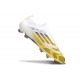 adidas F50 Elite Senza Lacci FG Nuovo Bianco Giallo