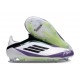 adidas F50 Elite Senza Lacci FG Nuovo X Messi Ftwr Bianco Nero Core Unity Viola