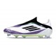 adidas F50 Elite Senza Lacci FG Nuovo X Messi Ftwr Bianco Nero Core Unity Viola