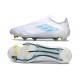 adidas F50 Elite Senza Lacci FG Nuovo Bianco Perla Metallico