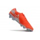 Scarpa Nike Tiempo Legend 10 Elite FG Hot Lava Bianco