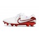 Scarpa Nike Tiempo Legend 10 Elite FG Bianco Cremisi Vivace