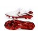 Scarpa Nike Tiempo Legend 10 Elite FG Bianco Cremisi Vivace