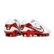 Scarpa Nike Tiempo Legend 10 Elite FG Bianco Cremisi Vivace