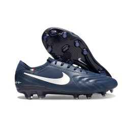 Scarpa Nike Tiempo Legend 10 Elite FG Marina Bianco