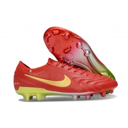 Scarpa Nike Tiempo Legend 10 Elite FG Rosso Oro