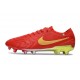 Scarpa Nike Tiempo Legend 10 Elite FG Rosso Oro