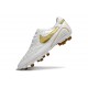 Scarpa Nike Tiempo Legend 10 Elite FG Bianco Oro