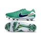 Nike Tiempo Legend 10 Elite FG Verde Stadium Bianco Ossidiana Scuro