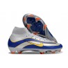 Nike Air Zoom Mercurial Superfly X Elite FG Argento Blu Giallo