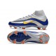 Nike Air Zoom Mercurial Superfly X Elite FG Argento Blu Giallo