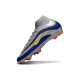 Nike Air Zoom Mercurial Superfly X Elite FG Argento Blu Giallo