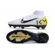 Nike Air Zoom Mercurial Superfly X Elite FG Bianco Nero Giallo