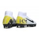 Nike Air Zoom Mercurial Superfly X Elite FG Bianco Nero Giallo