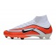 Nike Air Zoom Mercurial Superfly X Elite FG Rosso Bianco Nero