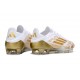 adidas F50 Elite FG Nuovo Bianco Oro Met