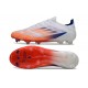 adidas F50 Elite FG Nuovo Ftwr Bianco Rosso Solare Blu Lucido