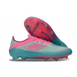 adidas F50 Elite FG Nuovo X Messi Flash Acqua Rosa Lucido Ciano Lucido