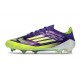 adidas F50 Elite FG Nuovo Viola Rush Limone Lucido