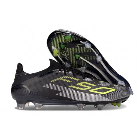 adidas F50 Elite FG Nuovo Nero Giallo