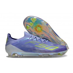 adidas F50 Elite FG Nuovo Viola Tone Limone Lucido Viola Rush