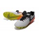 2016 Scarpa da calcio per terreni duri Nike Tiempo Legend VI - Uomo Bianco Nero Arancione Totale Volt