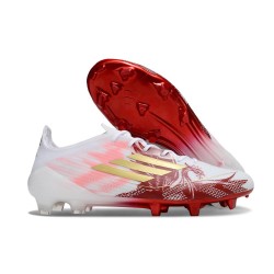 adidas F50 Elite FG Nuovo Bianco Rosso Rosa Dorada