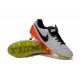 2016 Scarpa da calcio per terreni duri Nike Tiempo Legend VI - Uomo Bianco Nero Arancione Totale Volt