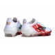 adidas F50 Elite FG Nuovo Bianco Rosso Verde