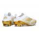 adidas F50+ Elite FG Scarpa Bianco Oro Met