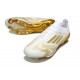 adidas F50+ Elite FG Scarpa Bianco Oro Met