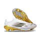 adidas Scarpe da Calcio F50 + FG Bianco Nero Oro Met