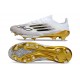 adidas Scarpe da Calcio F50 + FG Bianco Nero Oro Met