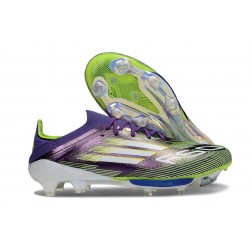 adidas Scarpe da Calcio F50 + FG Viola Giallo