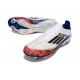 adidas F50 + FG MESSI Ftwr Bianco Rosso Lucido Argento Metallico
