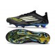adidas Scarpe da Calcio F50 + FG Nero Core Ferro Metallizzato Limone Lucido