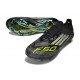 adidas Scarpe da Calcio F50 + FG Nero Core Ferro Metallizzato Limone Lucido