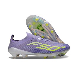 adidas Scarpe da Calcio F50 + FG Lila Giallo