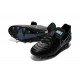 Nuove Scarpe Calcio Nike Tiempo Genio Leather FG Nero Blu