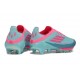 adidas Scarpe F50 + FG X Messi Flash Acqua Rosa Lucido Ciano Lucido