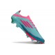 adidas Scarpe F50 + FG X Messi Flash Acqua Rosa Lucido Ciano Lucido