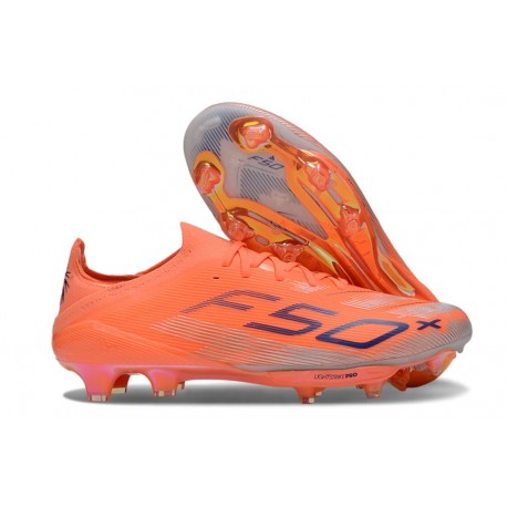adidas Scarpe da Calcio F50 + FG Arancio Nero