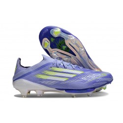 adidas Scarpe da Calcio F50 + FG Viola Tone Limone Lucido Viola Rush