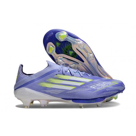 adidas Scarpe da Calcio F50 + FG Viola Tone Limone Lucido Viola Rush