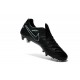 Nuove Scarpe Calcio Nike Tiempo Genio Leather FG Nero Blu