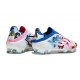 adidas F50 Elite Senza Lacci FG Nuovo Bianco Rosso Blu