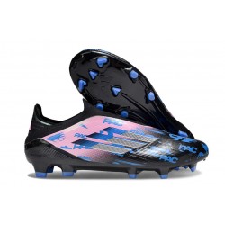 adidas F50 Elite Senza Lacci FG Nuovo Nero Rosa Blu