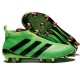 Nuovi Scarpette da Calcio Adidas Ace 16+ Purecontrol FG / AG Verde Solar Rosa Shock Nero