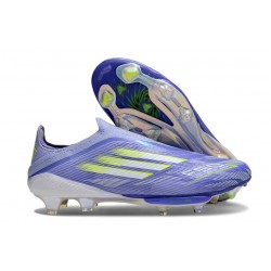 Scarpe da Calcio adidas F50+ LL FG Viola Tone Limone Lucido Viola Rush